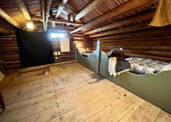 Chalé Traditional Barn -stabbur - Wifi Og Sauna Baukal